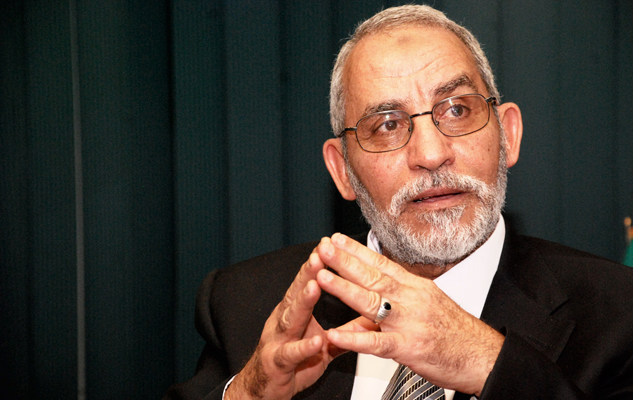  المرشد العام لجماعة الإخوان المسلمين الدكتور محمد بديع
