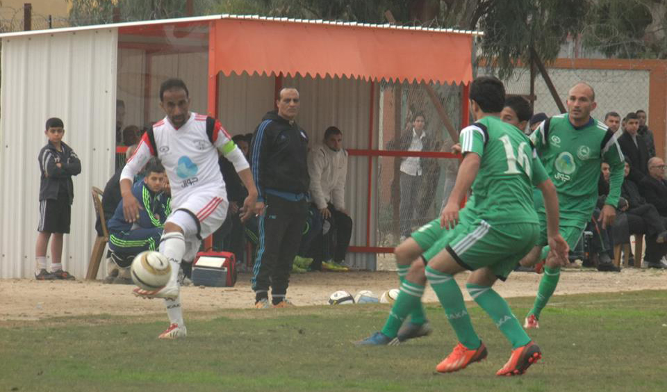 جانب من المباراة