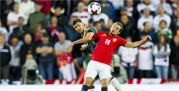 جانب من المباراة