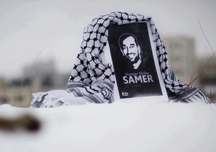 صورة للاسير سامر العيساوي (الأرشيف)