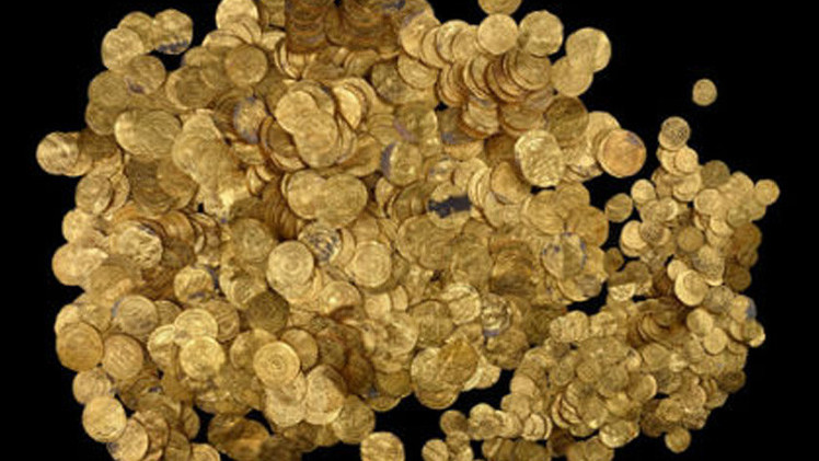 العثور على كنز ثمين من زمن الاسكندر المقدوني