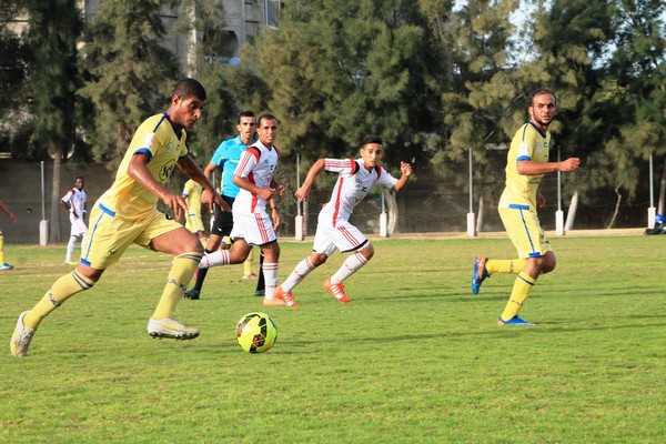 جانب من المباراة