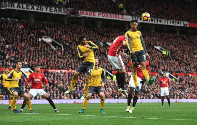 جانب من المباراة