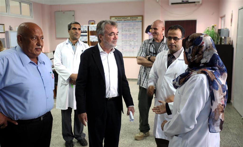  مدير عمليات الأونروا في قطاع غزة "بو شاك"