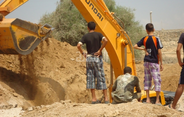 الجيش المصري يدمر أحد الأنفاق(أرشيف)