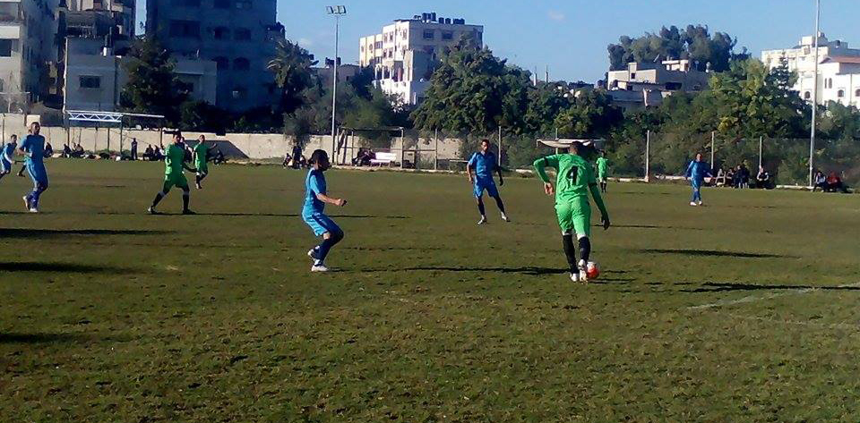 جانب من المباراة