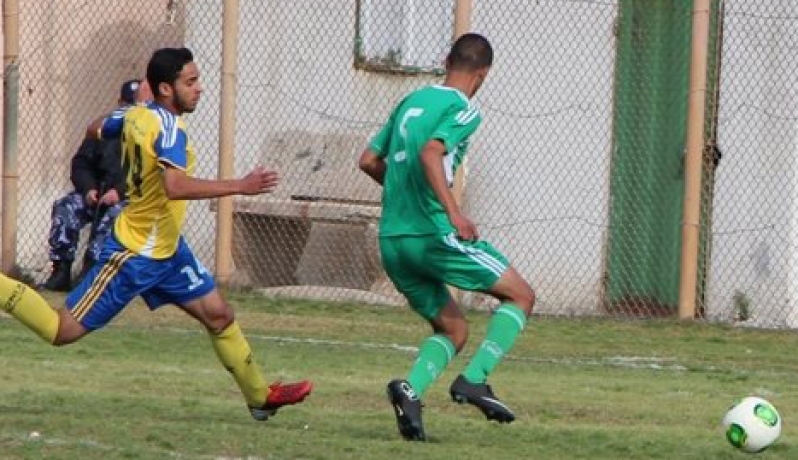 جانب من أحد مباريات شباب جباليا السابقة