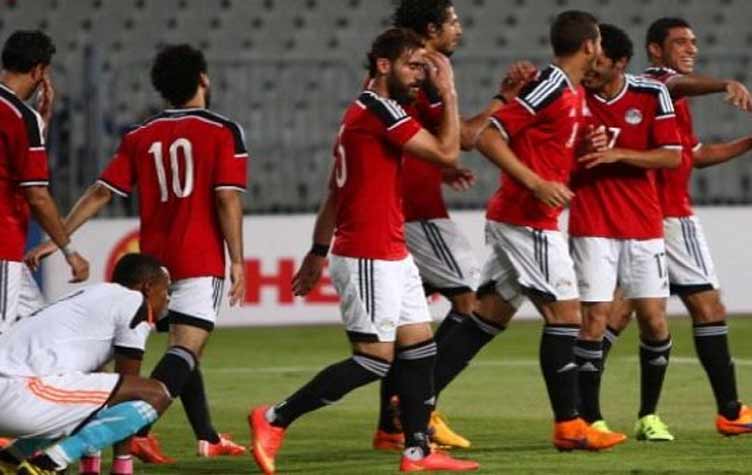 لاعبو المنتخب المصري