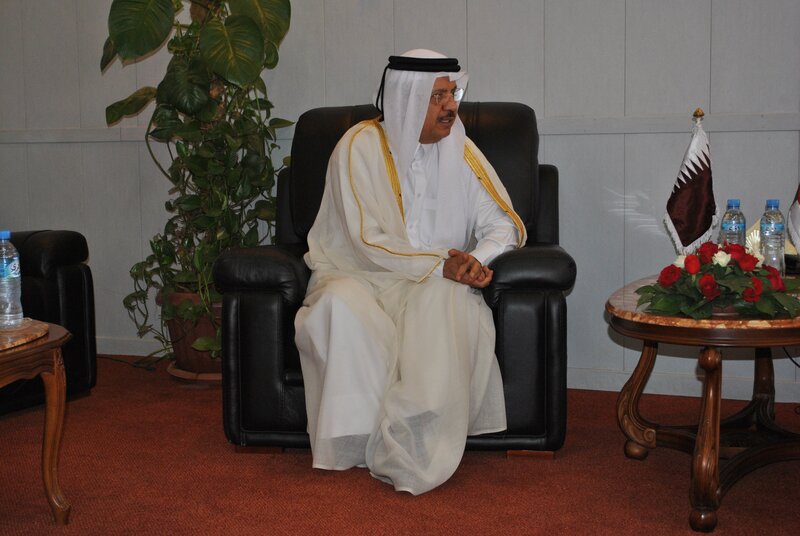 سفير دولة قطر لدى الجزائر إبراهيم بن عبد العزيز السهلاوي
