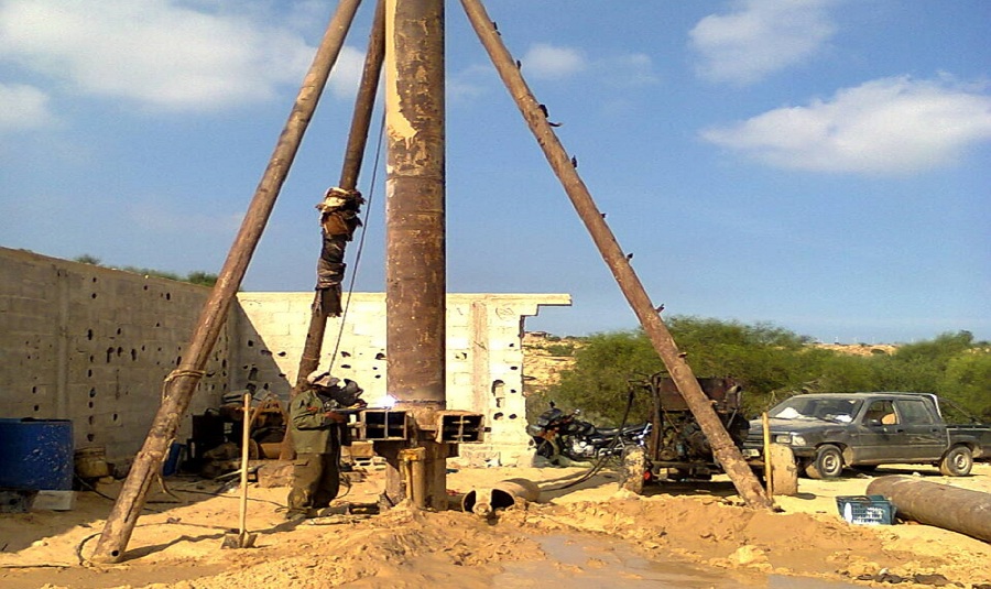 حفر الآبار العشوائية