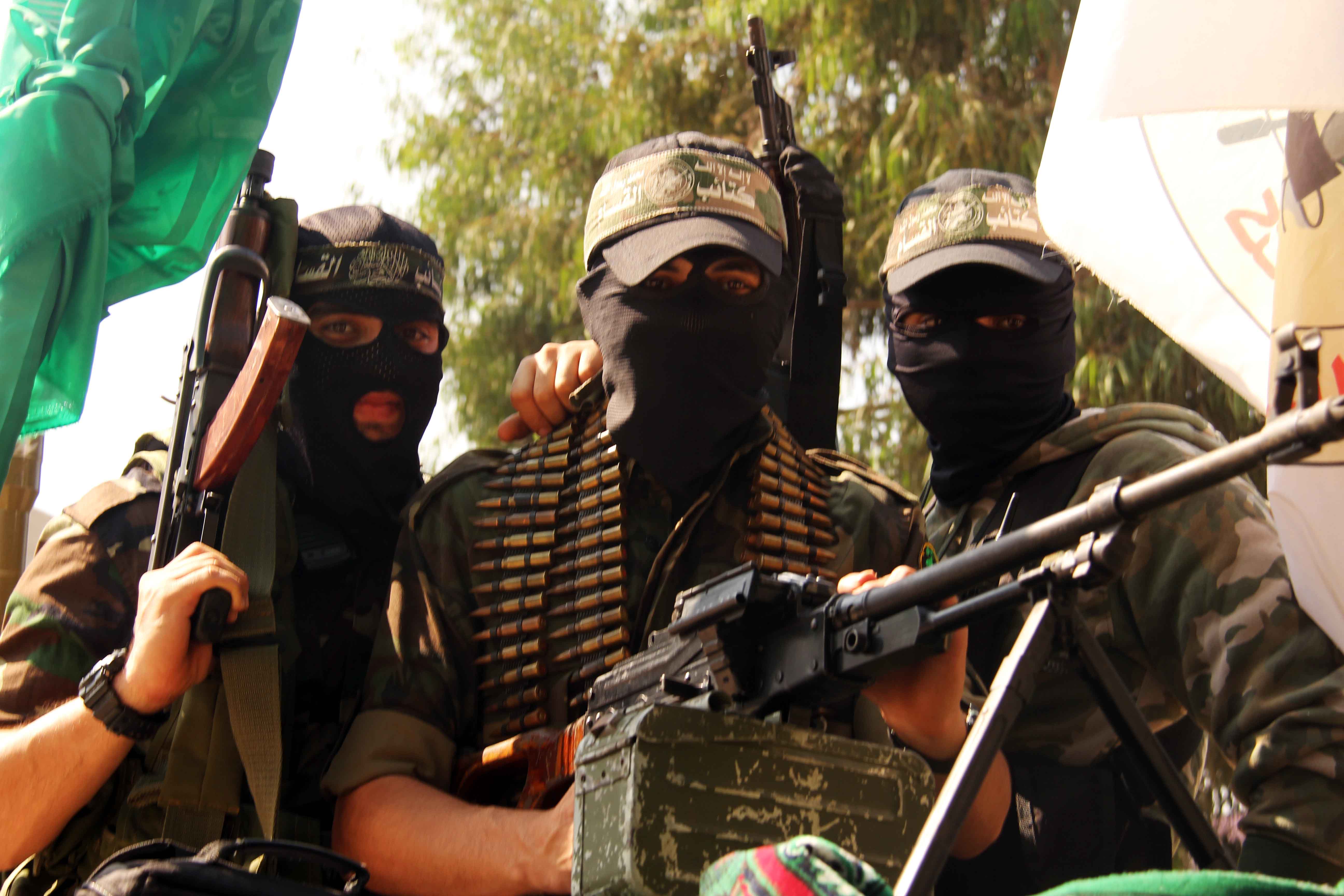 رجال المقاومة بغزة "ارشيف"