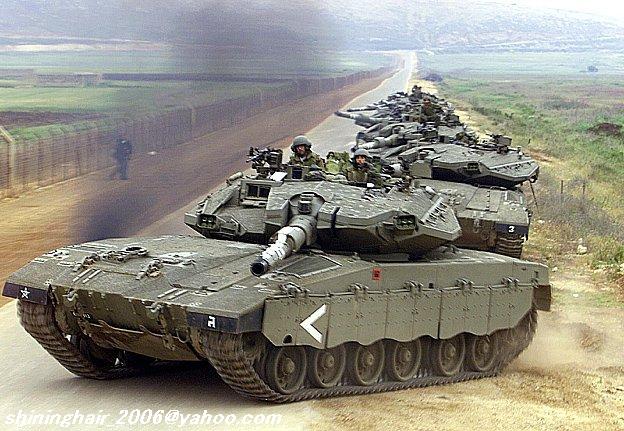 دبابات اسرائيلية (أرشيف)
