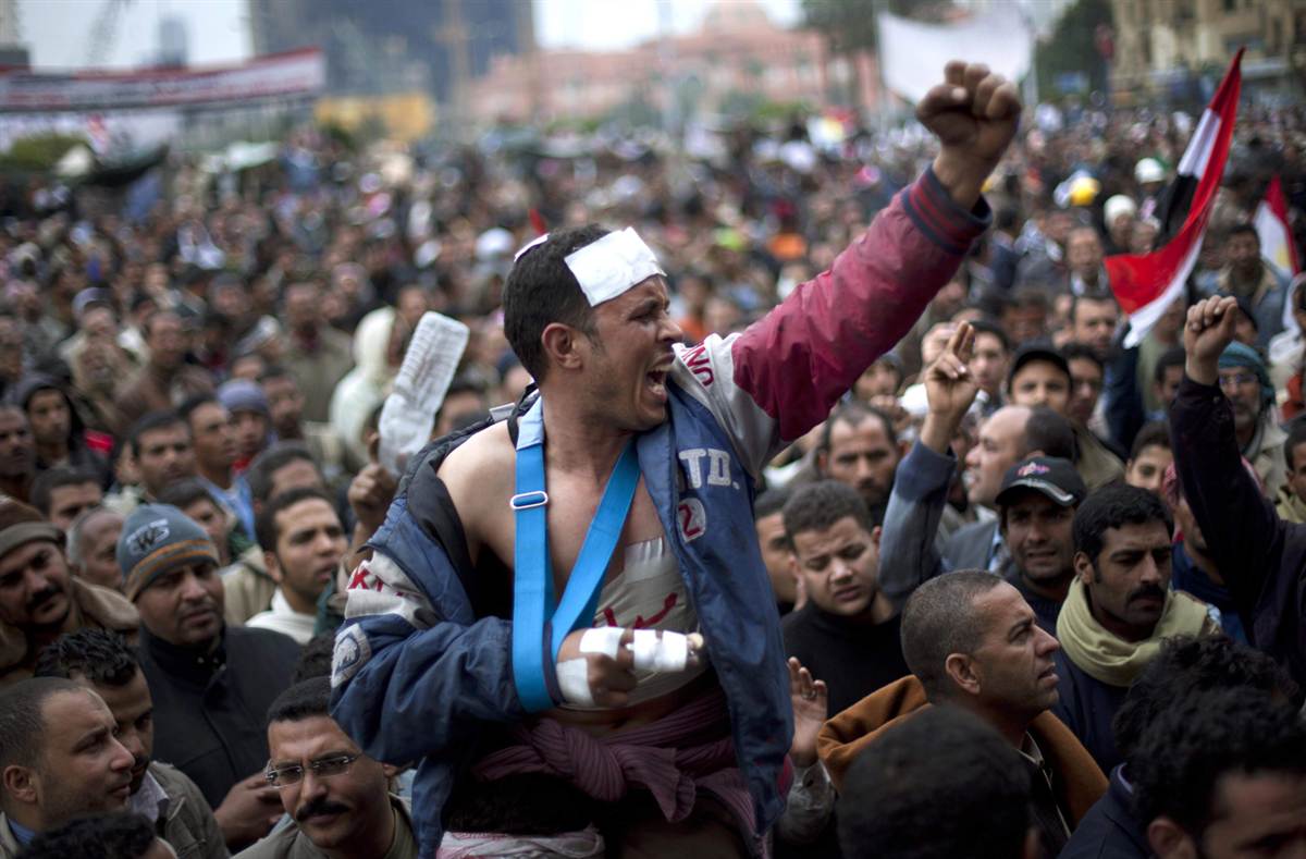 تحركات غاضية ضد النظام المصري