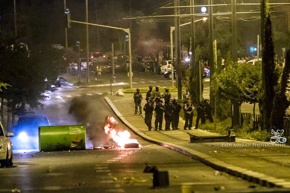 صورة للمواجهات 