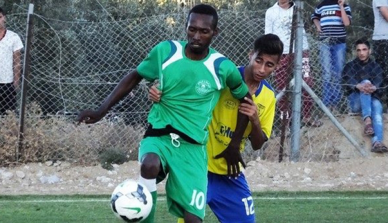 جانب من المباراة