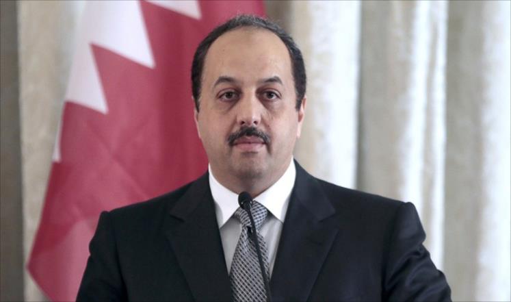 وزير الدولة القطري لشؤون الدفاع خالد العطية