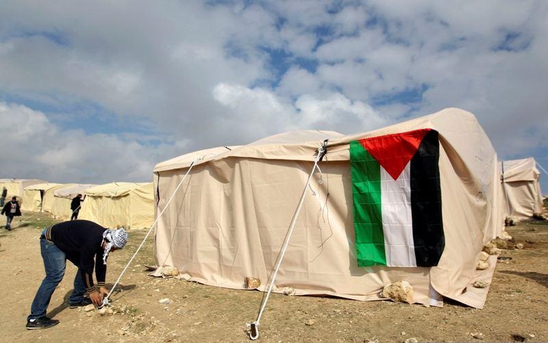 خيام فلسطينية