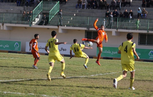 جانب من المباراة
