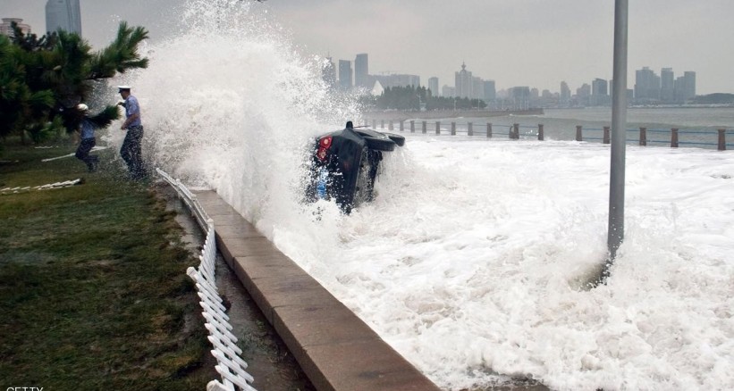 الإعصار "هاتو" يسفر عن 9 قتلى جنوب الصين