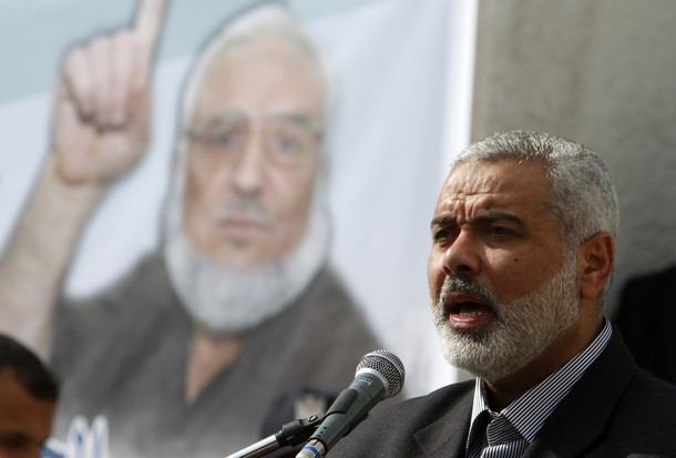  رئيس الوزراء الفلسطيني إسماعيل هنية (الأرشيف)