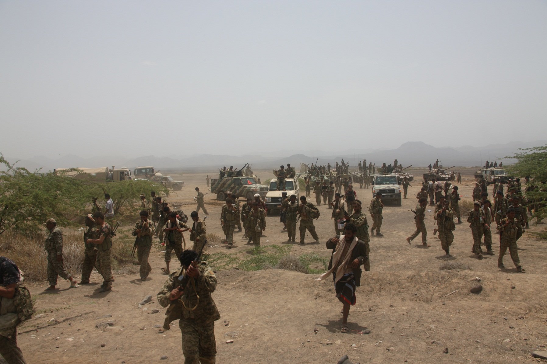 قوات من الجيش اليمني " أرشيف "