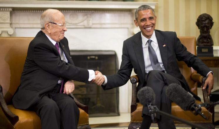 أوباما والسبسي