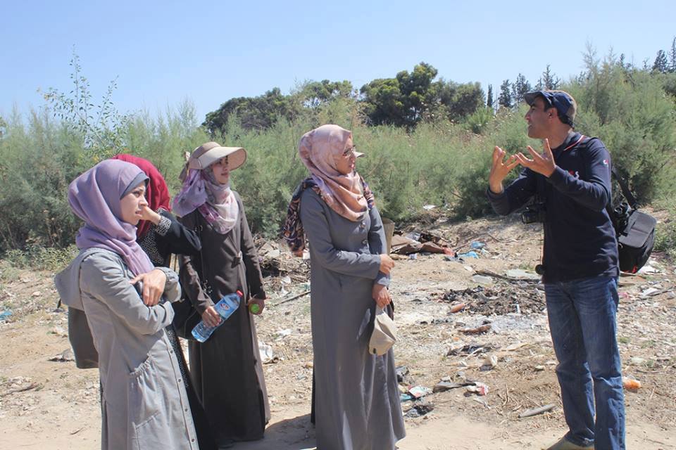 جانب من المسار