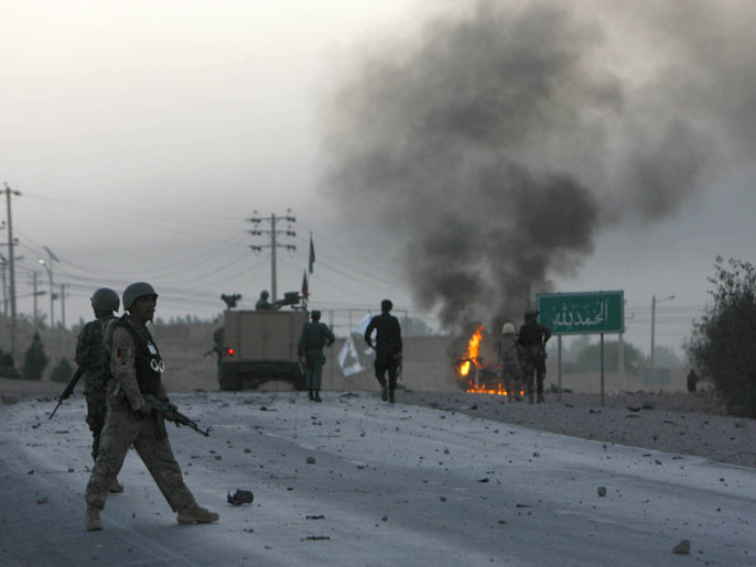 طالبان تبنت الهجوم بشاحنة ملغمة