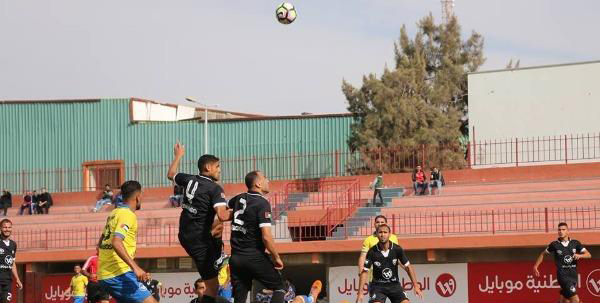 جانب من المباراة