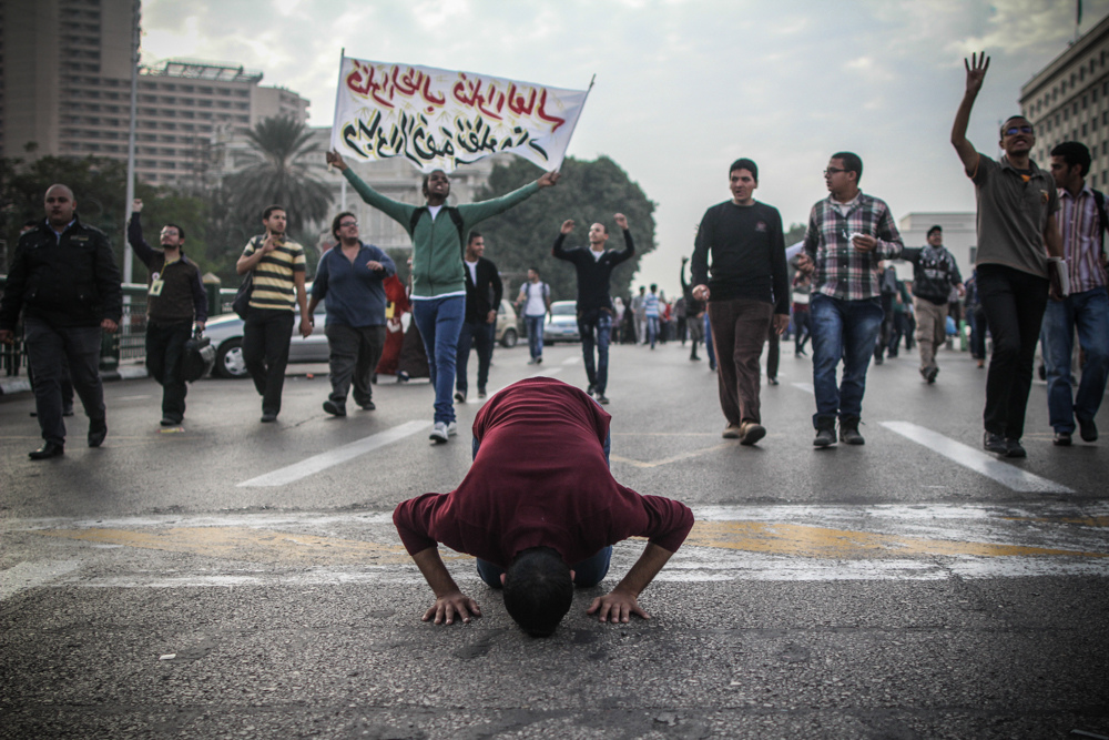 مظاهرات في مصر ضد الانقلاب (أرشيف)