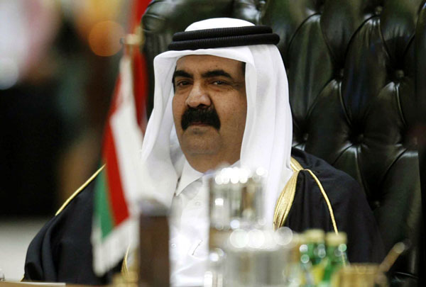 أمير قطر الشيخ حمد بن خليفة آل ثاني