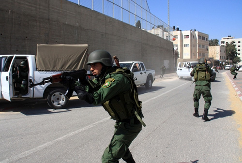 اجهزة السلطة بالضفة الغربية