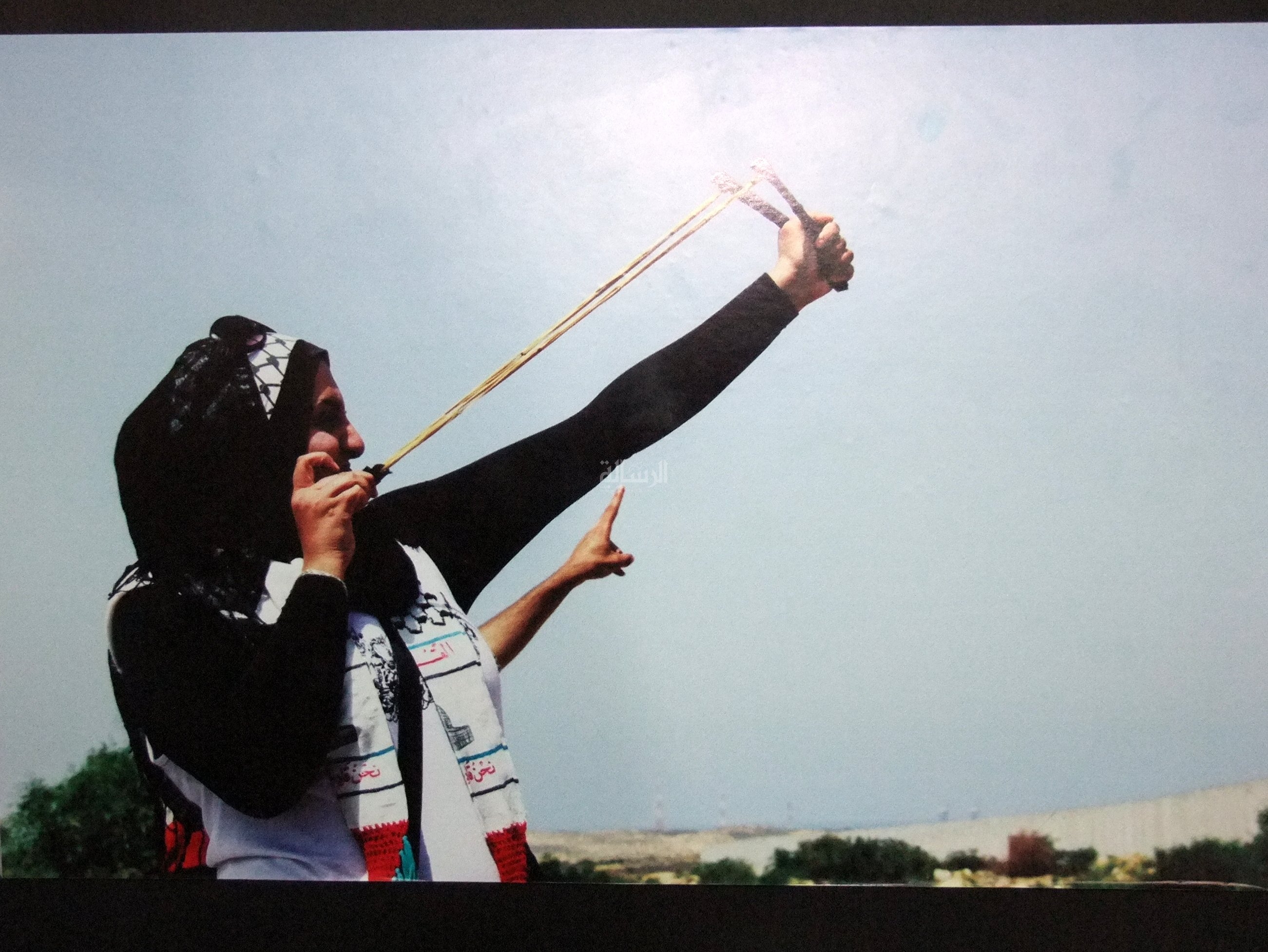 إحدى الصور من داخل المعرض