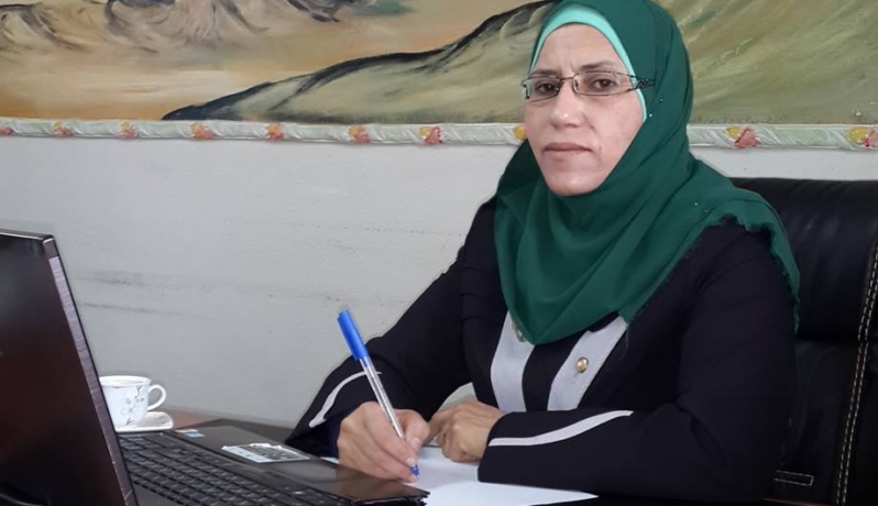 سميرة حلايقة النائب عن كتلة التغيير والإصلاح البرلمانية