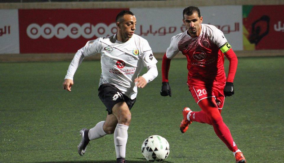 جانب من مباراة سابقة بين أهلي وشباب الخليل