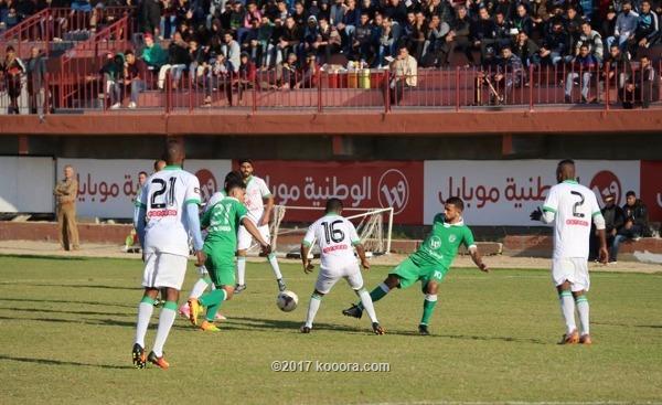 جانب من مباراة الشجاعية وخدمات رفح