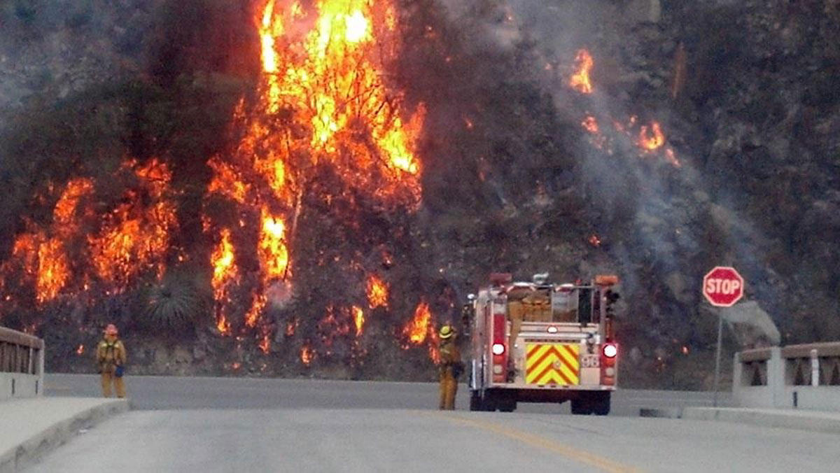 حريق هائل "أرشيف"