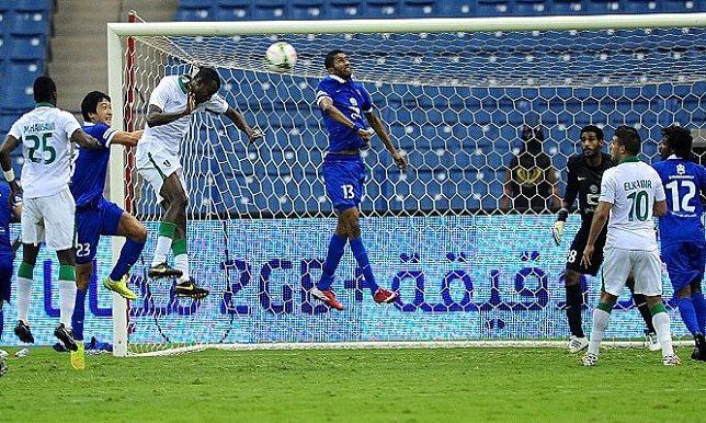 جانب من المباراة