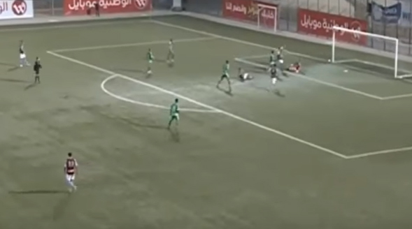 جانب من المباراة