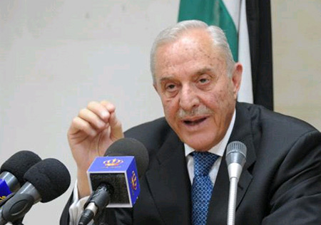 رئيس الوزراء الأردني الأسبق  أحمد عبيدات