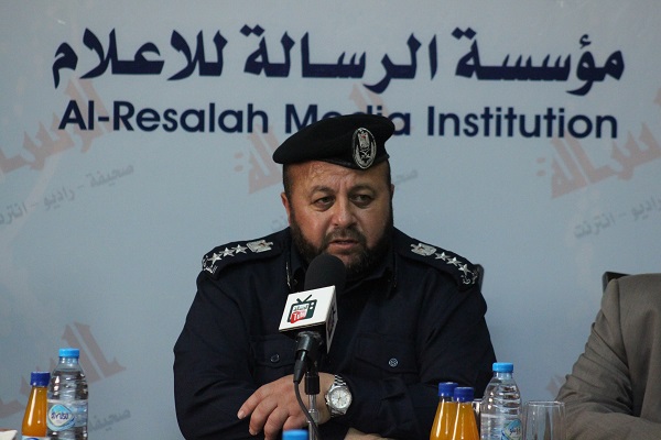  العميد تيسير البطش  المدير العام لجهاز الشرطة الفلسطينية 