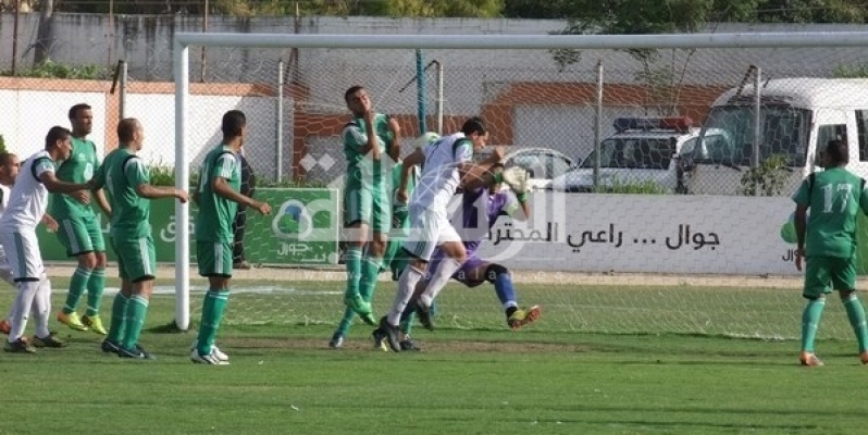 جانب من المباراة