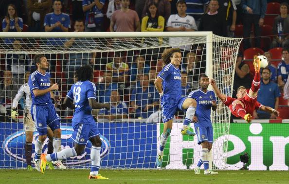 جانب من المباراة