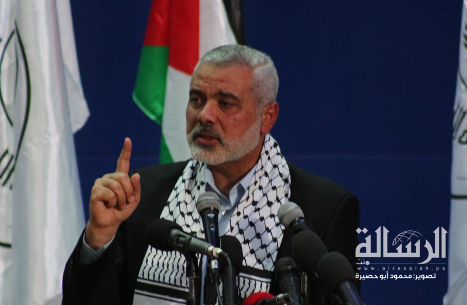 نائب رئيس المكتب السياسي لحماس إسماعيل هنية