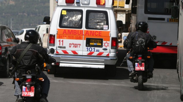 خلال تسليم جثمان احد الشهداء (الأرشيف)