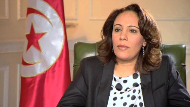 وزيرة المرأة التونسية سهام بادي 