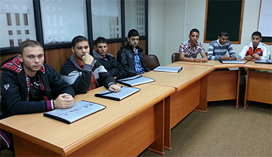 صورة من ورشة مشروع "عملي هو مستقبلي"