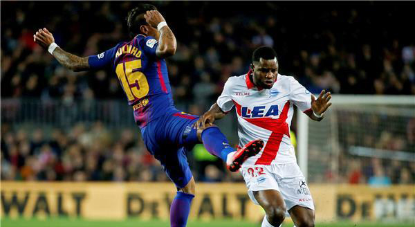 جانب من المباراة