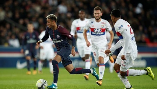 جانب من المباراة