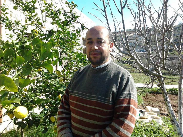 زوج الناشطة لمى خاطر حازم الفاخوري